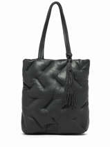 Sac Port paule Plum Cuir Basilic pepper Noir plum BPLU01