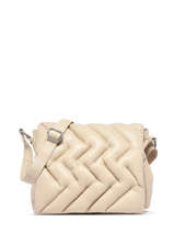 Sac Bandoulière Plum Cuir Basilic pepper Beige plum BPLU03