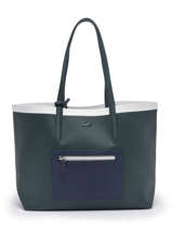 Sac Port paule A4 Anna Season Anna Season Lacoste Vert anna season NF4084AS