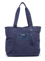 Sac Port� �paule Dario Coton Les tropeziennes Beige dario TZ01