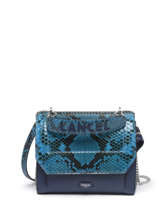 Sac  Main M Ninon Python Lancel Bleu ninon A09370