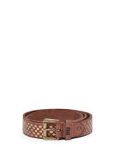 Ceinture Biba Marron accessoires LOT2A