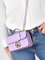 Longchamp Box-trot Sac porté travers Violet-vue-porte