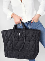 Sac Shopping K/studio Nylon Karl lagerfeld Noir k studio 226W3095-vue-porte