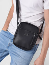Cross Body Tas Armani exchange Zwart dino CC830-vue-porte