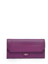 Portefeuille Slim Rabat Ninon Lancel Violet ninon A09986