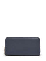 Portefeuille 2 Compartimenten Miniprix Blauw grained 78SM2235
