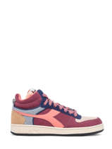 Sneakers Magic Mid En Cuir Diadora Rose women 91199050