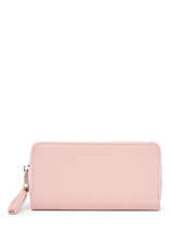 Portefeuille Met Portemonnee Miniprix Roze grained 78SM2233