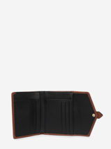 Portefeuille Hexagona Marron toscane 578260-vue-porte