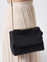 Sac  Main M Ninon Cuir Lancel Noir ninon A09222-vue-porte