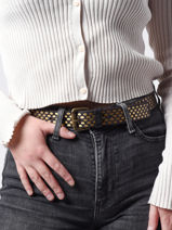 Ceinture Biba Marron accessoires LOT2A-vue-porte