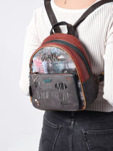 Sac  Dos Anekke Multicolore voice 35815071-vue-porte