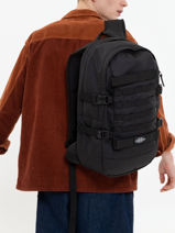 Sac  Dos 1 Compartiment + Pc 15" Eastpak Noir core series 24F-vue-porte