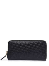 Portefeuille Cuir Lauren ralph lauren Noir monogram 32883655