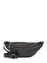 Sac Banane Nine Cuir Milano Noir nine NI22091
