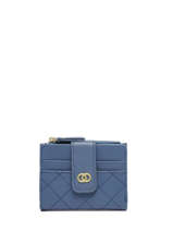 Porte-monnaie Porte-cartes Miniprix Bleu milano 17