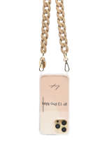 Ketting Voor Telefoonhoesje La coque francaise Beige chaine LE304682
