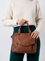 Sac Port Main Smart Basilic pepper Beige smart BSMA01-vue-porte