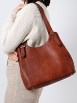 Sac Port Main Toscane Hexagona Marron toscane 579739-vue-porte