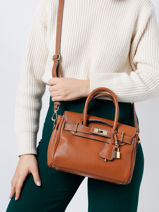 Sac Bandoulire Romy Cuir Mac douglas Marron romy I-vue-porte