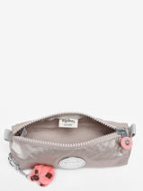 Pennenzak 1 Compartiment Kipling Zilver back to school KI5621-vue-porte