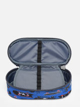 Pennenzak 1 Compartiment Kipling Blauw back to school KI6231-vue-porte