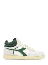 Sneakers Magic Demi Cut Uit Leder Diadora Wit unisex 89352060