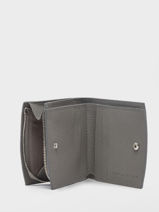 Longchamp Roseau Portefeuille Gris-vue-porte