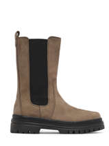 Boots Uit Leder Gabor Groen women 11