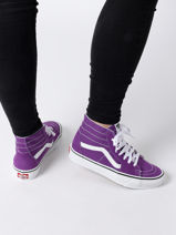 Sneakers Sk8-hi Tapered Vans Violet unisex 5KRUBEK1-vue-porte