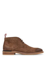 Chelsea Boots Pilot Desert Uit Leder Schmoove Bruin men MEVS0489