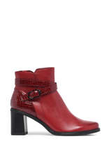 Enkellaarsjes Tamaris Rood women 25395-29