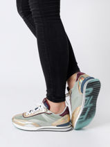 Sneakers Phoenix Cuir Hoff Vert women 22202012-vue-porte