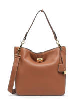 Sac Port paule Romy Cuir Mac douglas Marron romy S
