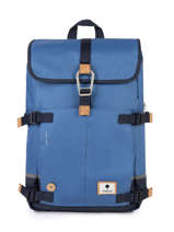 Rugzak 1 Compartiment Met 15" Laptopvak Faguo Blauw backpack 22LU0913
