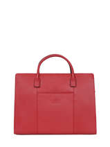 Serviette Confort Cuir Hexagona Rouge confortbus 462698