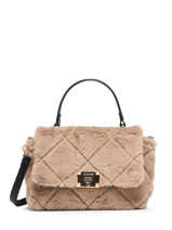 Handtas Fur David jones Beige fur 2
