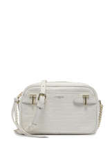 Cross Body Tas Laura Leder Le tanneur Wit laura TLAU1112