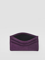 Porte-cartes 4 Cartes Etincelle Nubuck Cuir Etrier Violet etincelle nubuck EETN011-vue-porte