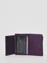 Porte-monnaie Etincelle Nubuck Cuir Etrier Violet etincelle nubuck EETN619-vue-porte