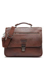 Aktetas 1 Compartiment Wylson Bruin hanoi G917073