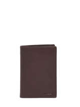 Portefeuille Porte-monnaie Cuir Wylson Marron portland 6