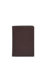 Portefeuille Porte-monnaie Cuir Wylson Marron portland 8