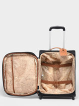 Handbagage Jump Zwart etretat 8281CR-vue-porte