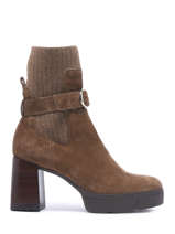 Bottines Kalexi En Cuir Unisa Beige women KALEXI