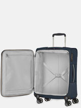 Handbagage Samsonite Blauw popsoda CT4003-vue-porte