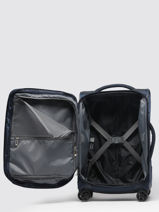 Valise Cabine Samsonite Bleu respark 143325-vue-porte