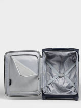 Valise Cabine Base Boost Samsonite Bleu base boost 38N001-vue-porte