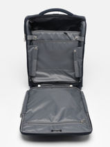 Valise Cabine Samsonite Bleu respark 143311-vue-porte